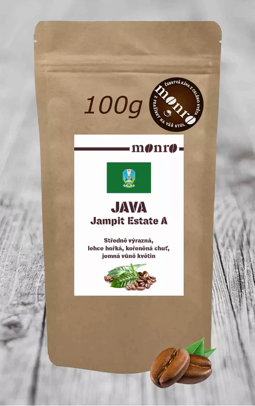 JAVA JAMPIT ESTATE A KÁVA ARABICA