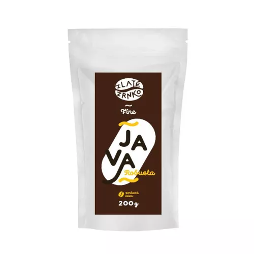 Káva Zlaté Zrnko – Jáva „FINE ROBUSTA“