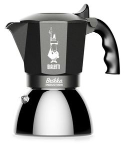 Moka konvice Bialetti Brikka Induction 4 šedá