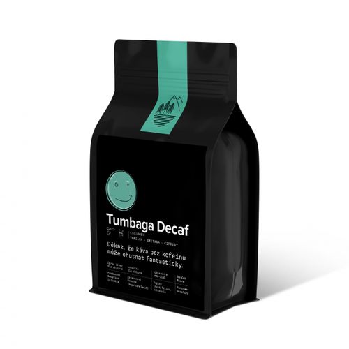 Nordbeans Kolumbie Tubaga DECAF 250g (bezkofeinová káva)