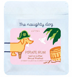 The Naughty dog PIRATE RUM barrel coffee Kenya 200g