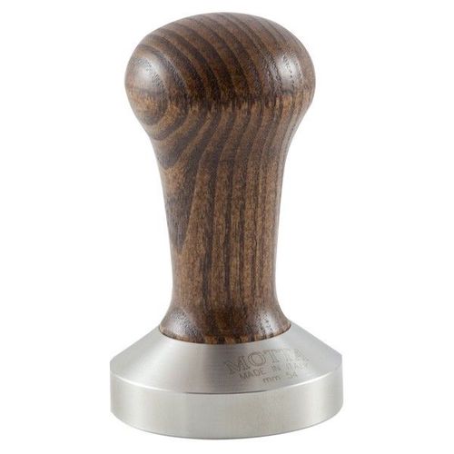 Tamper Motta 54mm nerez/dřevo