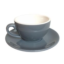 Šálek na cappuccino Kaffia 170ml - šedá