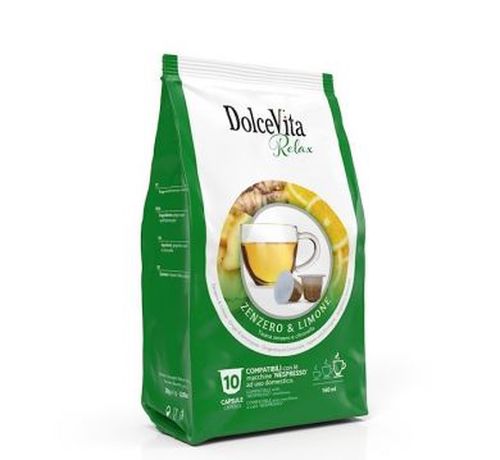 Dolce Vita TÉ ARANCELLA (POMERANČOVÝ ČAJ) - 10 kapslí pro Nespresso kávovary