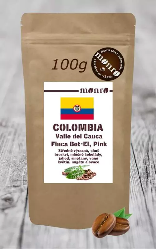 Colombia Valle del Cauca Finca Bet-el Pink Bourbon anaerobic Arabica