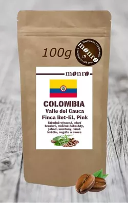 Colombia Valle del Cauca Finca Bet-el Pink Bourbon anaerobic Arabica