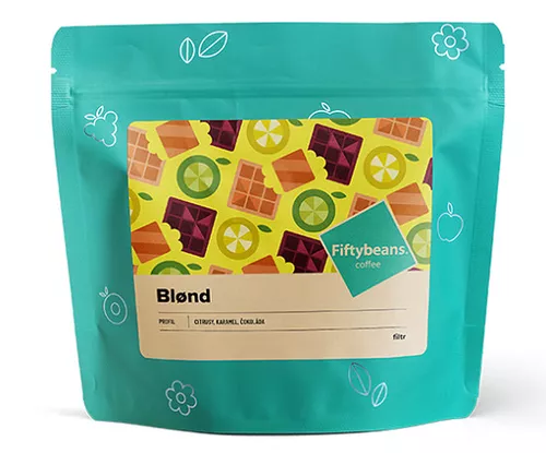 Fiftybeans Blønd 200g