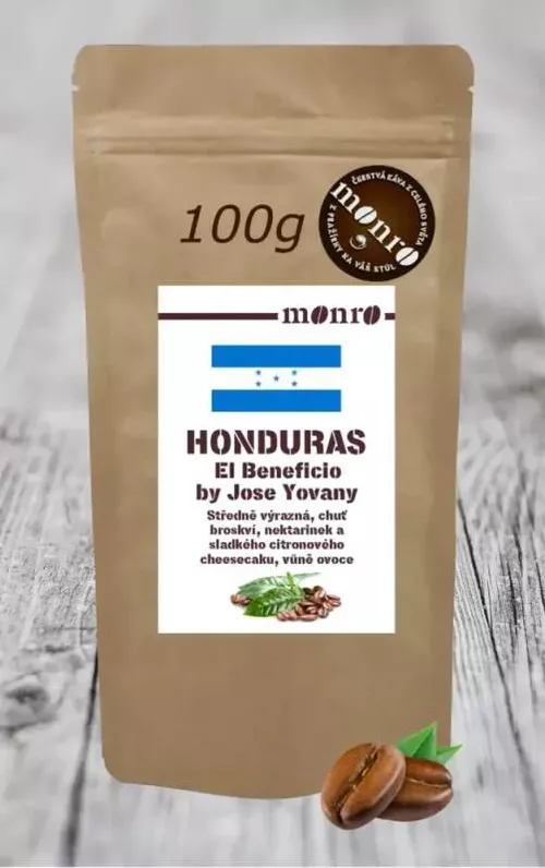 Honduras El Beneficio by Jose Yovany káva Arabika