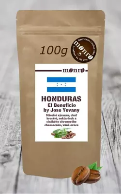 Honduras El Beneficio by Jose Yovany káva Arabika