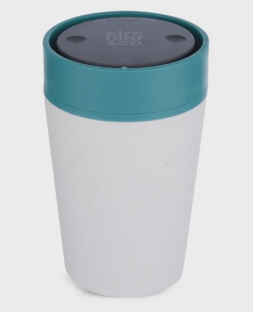 Kelímek Circular Cup (rcup) Chalk and Aquamarine 227 ml