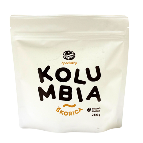 Káva Zlaté Zrnko – Kolumbie „Skořice“ 250 g