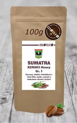 Sumatra Kerenci Honey GR1 káva Arabica