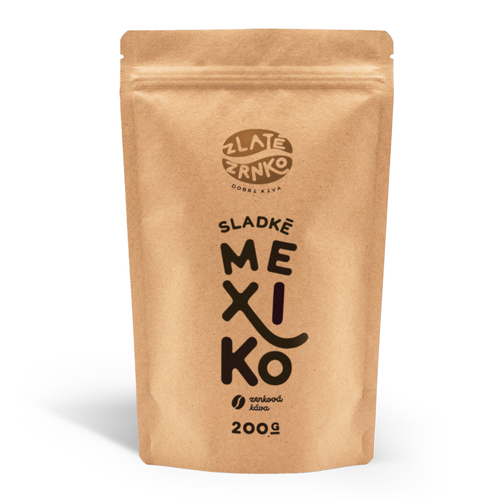 Káva Zlaté Zrnko - Mexiko - "SLADKÉ"