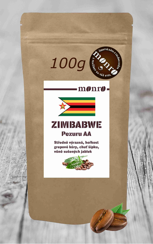 Zimbabwe Pezuru káva Arabica