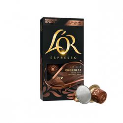 Espresso Chocolate, L'OR - 10 kapslí pro Nespresso kávovary