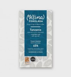 Čokoláda Míšina čokoláda, Tanzánie s mořskou solí, 65%