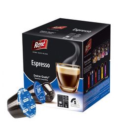 Café René Espresso - 16 kapslí pro Dolce Gusto
