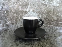 Club House Šálek na espresso ROSA nero matte 50 ml