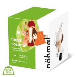 Nohmal Nepal Coconut (Kokos) - 8+8 kapslí pro Dolce Gusto kávovary