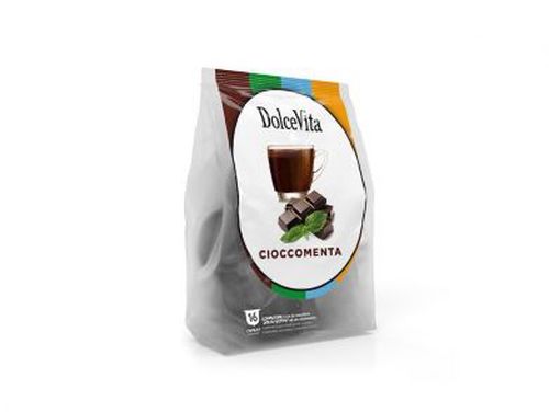 Dolce Vita CIOCCOMENTA  MÁTOVÁ ČOKOLÁDA) - 16 kapslí pro Dolce Gusto kávovary