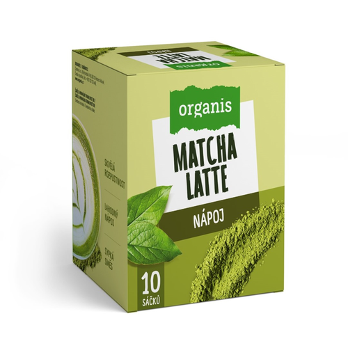 Allnature Organis Matcha Latte 10 x 17 g