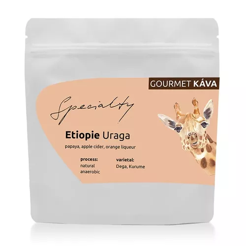 GourmetKáva Specialty Etiopie Uraga 250g