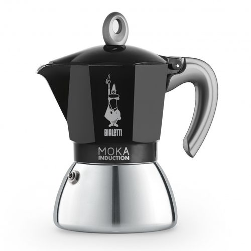 Bialetti Moka Induction 6 porcí černá