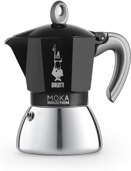 Bialetti Moka Induction 4 porce černá