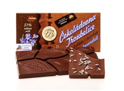 Čokoláda Troubelice Levandule 51%, 45g