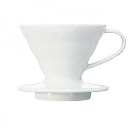 Hario dripper V60-01 keramický - bílý (VDC-01W)