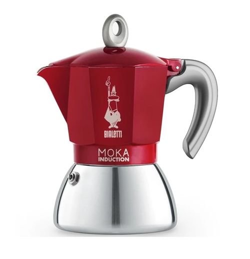 Bialetti Moka Induction 6 šálků červená NEW