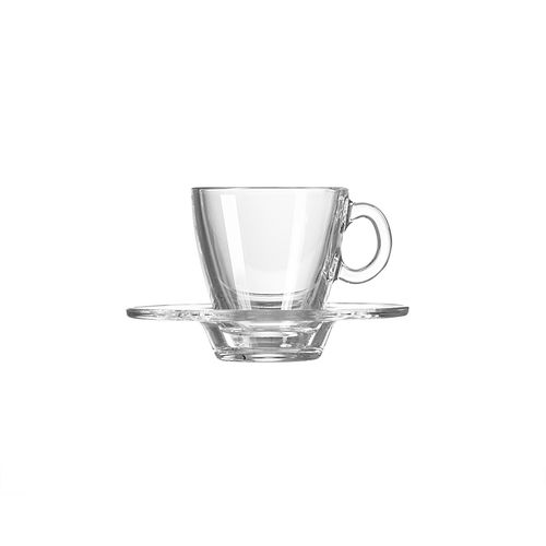Sahm Skleněný šálek s podšálkem na espresso 0,072l