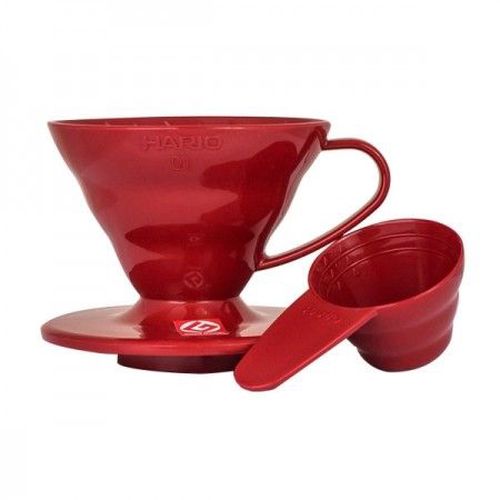 Hario Dripper V60 (VD-01R) červený, plastový