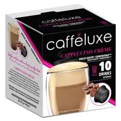 Cappuccino Créme, Cafféluxe - 10 kapslí pro Dolce Gusto kávovary