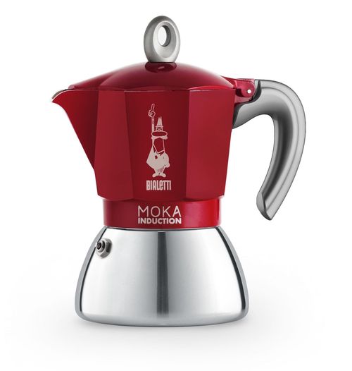 Bialetti Moka Induction 2 šálky červená NEW