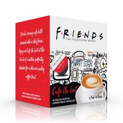 F.R.I.E.N.D.S Cafe Au Lait, Cafféluxe - 10 kapslí pro Dolce Gusto kávovary