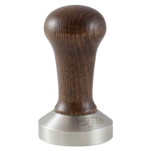 Tamper Motta 53mm nerez/dřevo