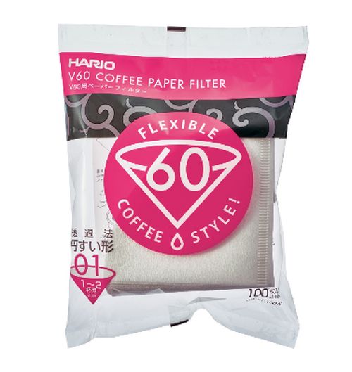 Hario Papírové filtry V60-01 bělené