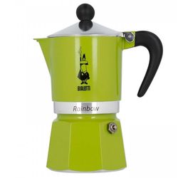 Bialetti Rainbow 3 zelená moka konvice