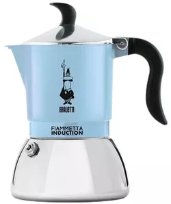 Bialetti Moka Induction Fiammetta - 2 šálky světle modrá NEW