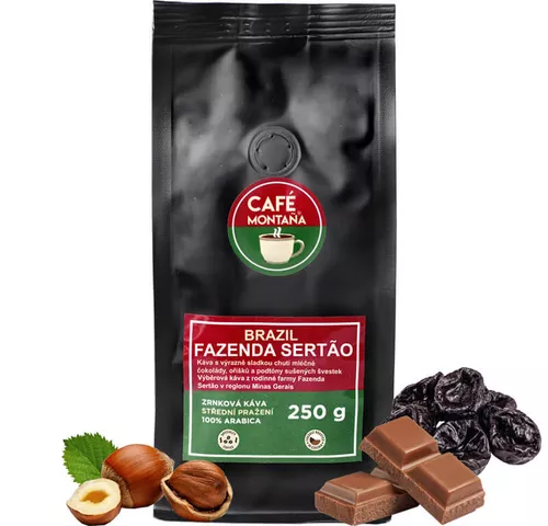 Brazil Fazenda Sertão zrnková káva