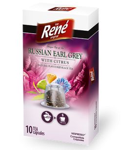 Café René Earl Grey - 10 kapslí pro Nespresso kávovary