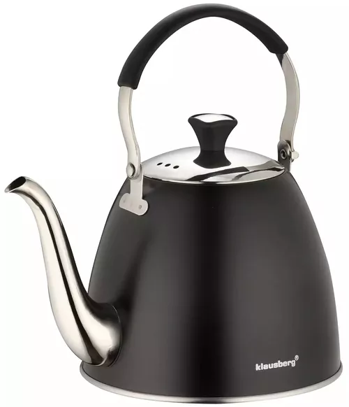 Konvice Gooseneck černá Klausberg