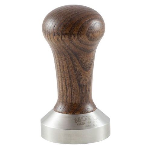 Tamper Motta 49mm nerez/dřevo