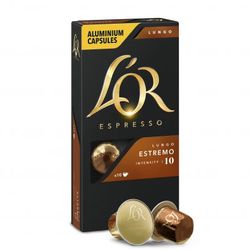 Estremo, L'Or - 10 hliníkových kapslí pro Nespresso kávovary