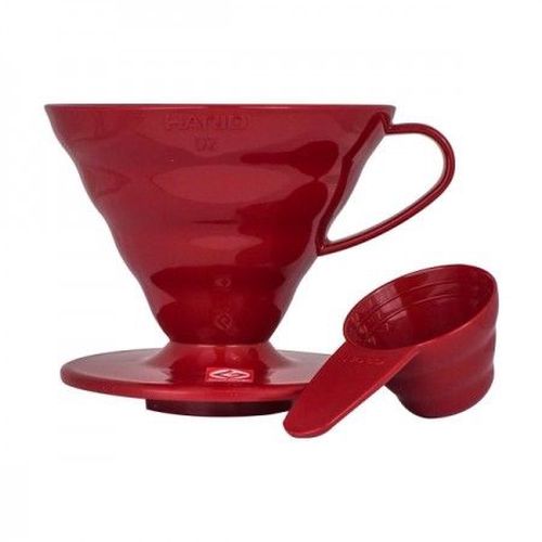 Hario Dripper V60 (VD-02R) červený, plastový