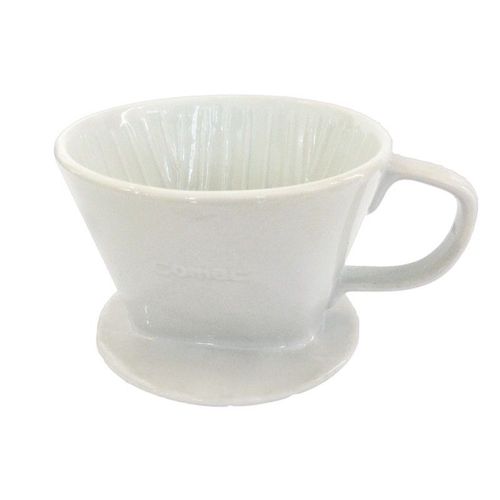 Keramický drip Kaffia 2-4 šálky bílý