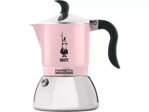 Bialetti Moka Induction Fiammetta -  2 šálky růžová NEW