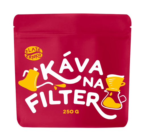 Káva Zlaté Zrnko - Káva na filtr Etiopie 250g