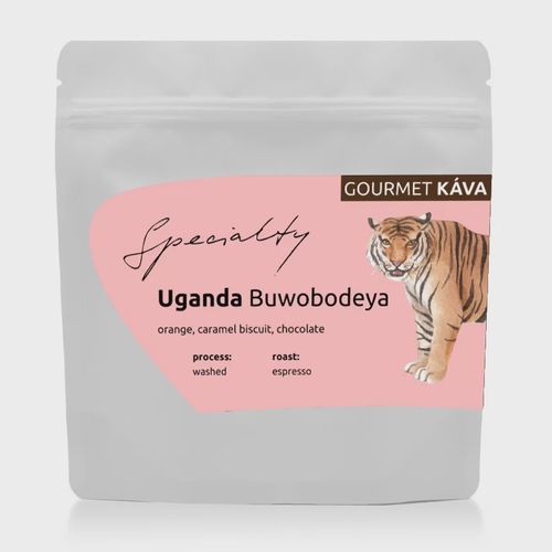 GourmetKáva Specialty Uganda Buwobodeya ESP 250g